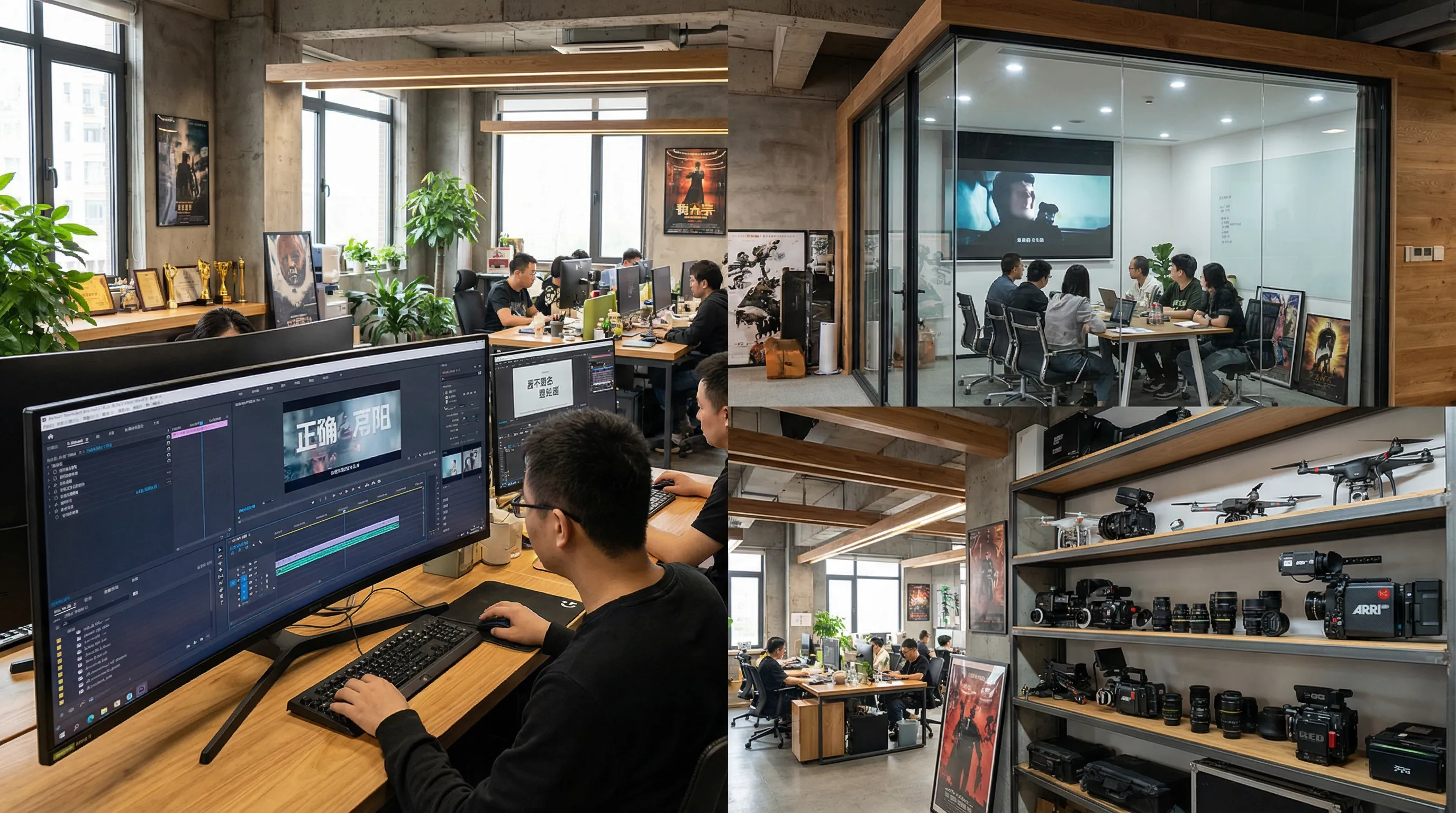 四虎视频影视传媒公司办公室